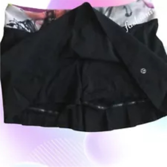 LULULEMON RUN SPEED SKIRT SKORT in Unicorn 🦄Tears Sz. 4 and sz.6 - Picture 4 of 11